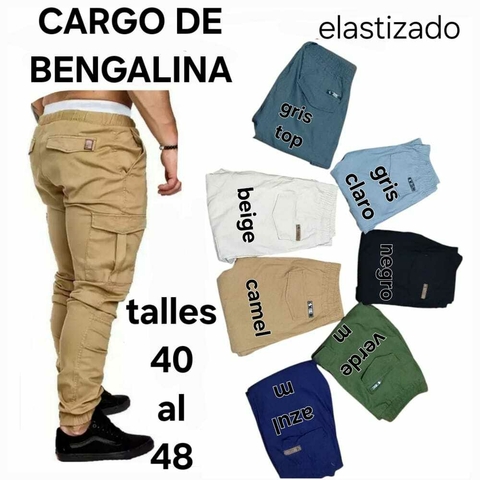 pantalon cargo bengalina