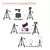 NA-3120 Tripé de telefone de 40 polegadas para smartphone Xiaomi HUAWEI iPhone - comprar online