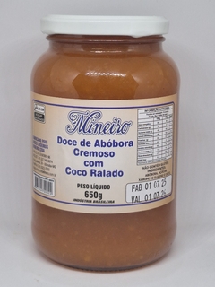 Doce de abóbora com coco - 650 g - DC - comprar online