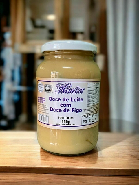 Doce de leite com figo - 650 g - DC
