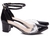 Sapato Scarpin Preto Salto Bloco Grosso Baixo Arrasadora Número Grande - comprar online