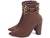 Bota Bico Fino Feminina Marrom Ultra Revestida Conforto Baladeira - loja online
