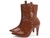 Bota Bico Fino Feminina Marrom Caramelo Ultra Revestida Clássica Confortável - loja online