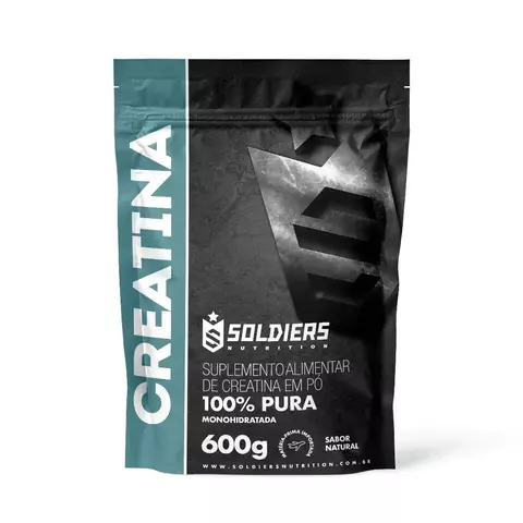 Creatina Monohidratada 600g - 100% Pura Importada - Soldiers Nutrition - comprar online