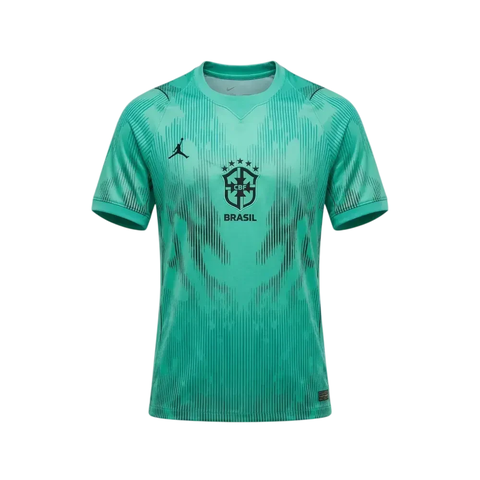 Camisa Goleiro Jordan Seleção Brasileira Copa do Mundo 2026 - Torcedor Masculina - envio internacional