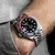 PAGANI DESIGN GMT Relógios para Homens, Relógio Mecânico Automático, Aço In - loja online