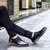 Homens oxfords sapatos de couro genuíno brogue rendas até sapatos casuais masc na internet
