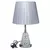 Abajur Luminária Quarto Sala Mesa de Cabeceira Cristal Led