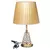 Abajur Luminária Quarto Sala Mesa de Cabeceira Cristal Led - comprar online