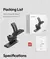 Anel adaptador horizontal para vertical ulanzi ca03/ca05, 75mm/95mm, anel adapta - online store