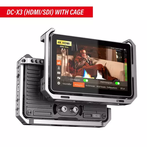 Viltrox DC-X2 DC-X3 FHD 2000LNits 6 DC-X3 Monitor de Câmera Tela Sensível Ao T