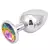 Plug Anal De Metal Com Pedra Colors Grande - loja online
