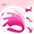 Vibrador De Casal App Control 9 Modos De Vibrações Hera Vibe Toys na internet
