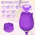 Vibrador Duplo Flower Flexível 10 Modos De Vibração Vibe Toys na internet