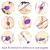 Vibrador Duplo Flower Flexível 10 Modos De Vibração Vibe Toys - KinkBox