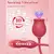 Vibrador Duplo Formato De Rosa 10 Modos De Pulsção E Sobe E Desce Vibe Toys - loja online