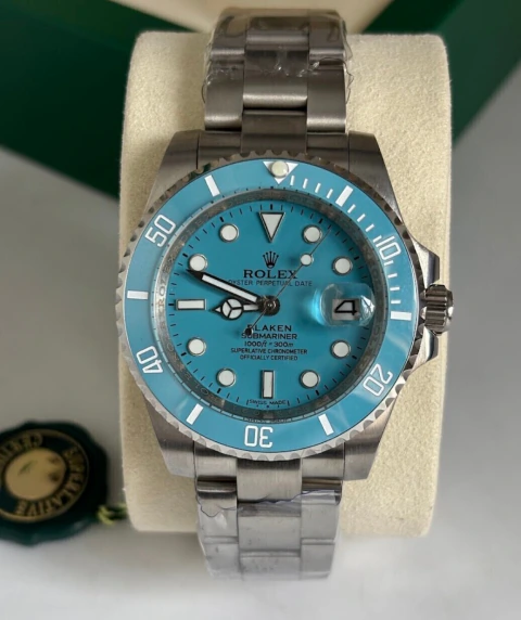 Rolex Submariner Date "Tiffany Blue" Clone