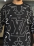 Camiseta Oversized LV Black na internet