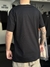 Camiseta Premium Balenciaga Distressed Black na internet