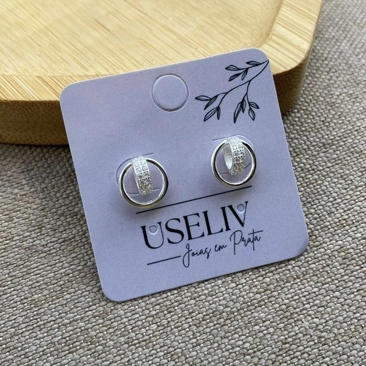 Brinco Elo zircônia