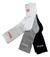 Calcetines Wilson Quarter Top Blanco Gris Negro 3 Pares