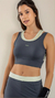 Sujetador Nox Pro Mujer Gris Carbon - 1sport.com.ar