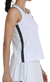 Camiseta Bullpadel De Mujer Lerna Blanco / Verde Oscuro - tienda online