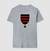 Camiseta Emblema Rubro-negro masculina - cinza na internet