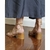 Sandália Clarissa - couro dourado e prata - comprar online