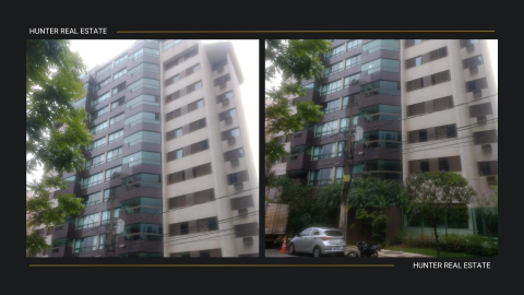 Apartamento 4 Quartos no Belvedere | 164m² com Varanda Gourmet e 3 Vagas – Locação