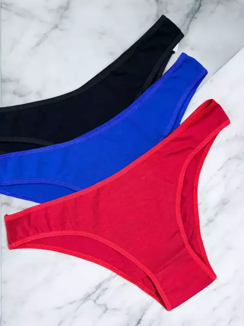 PACK X 3 DE VEDETINAS DE ALGODÓN Y LYCRA - MAIA0020 - comprar online