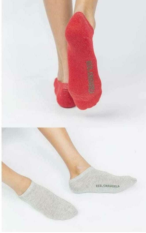 PACK X 3 MEDIAS DE MEDIA CAÑA CORTA DE HILADO ECOLÓGICO CON LYCRA - CIUDADELA1461 - comprar online