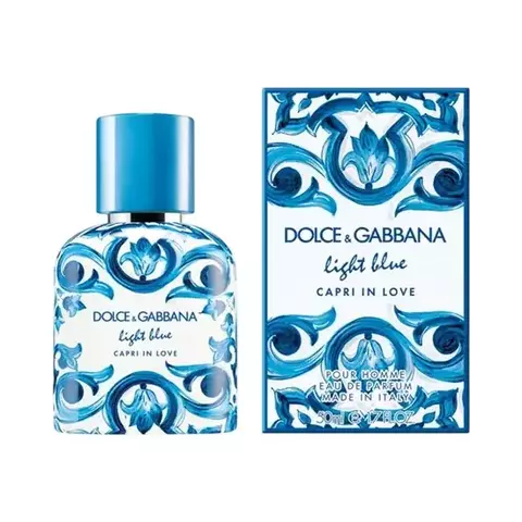 Perfume Dolce & Gabbana Light Blue Capri In Love Edp Masculino