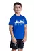 Camiseta Infantil 20 Golpes - Azul na internet