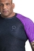 Rash Guard Bicolor Roxa - Masculina na internet