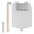 Caixa De Descarga M9000 Montana Elegance Cinza P Drywall - comprar online