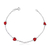 Pulseira Feminina Corações Prata 925 - comprar online