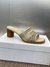 Sandália Salto Dior Bege - MM Grifes