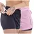 Shorts Feminino 2 Em 1 Duplo Academia Treino Bolso Interno Celular - comprar online