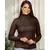 Blusa Gola Alta Tricot De Frio Cacharrel - Tendência Inverno na internet