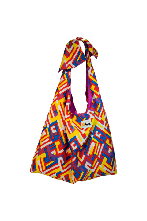 Bolsa Okun Amarelo com Lilás - comprar online