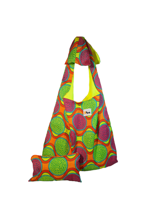 Bolsa Okun Vermelho com Verde - comprar online