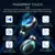 Fones de ouvido F9-5 Bluetooth sem fio Fones de ouvido Bluetooth com display LED - Vydrox