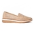 Sapato Oxford em Couro Bege