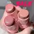3 em 1 monocromático blush bochecha lábio matizado durável fosco natural roug na internet