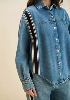 Imagem do Camisa Jeans Morena Rosa