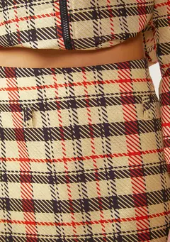 Imagem do Saia Curta Xadrez Zinco