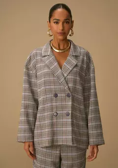 Blazer Lã Xadrez MV - comprar online