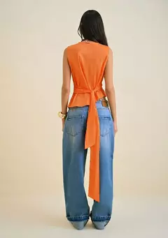 Imagem do Blusa MR Laranja Sem Manga