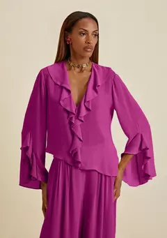 Blusa Chifon Magenta - comprar online